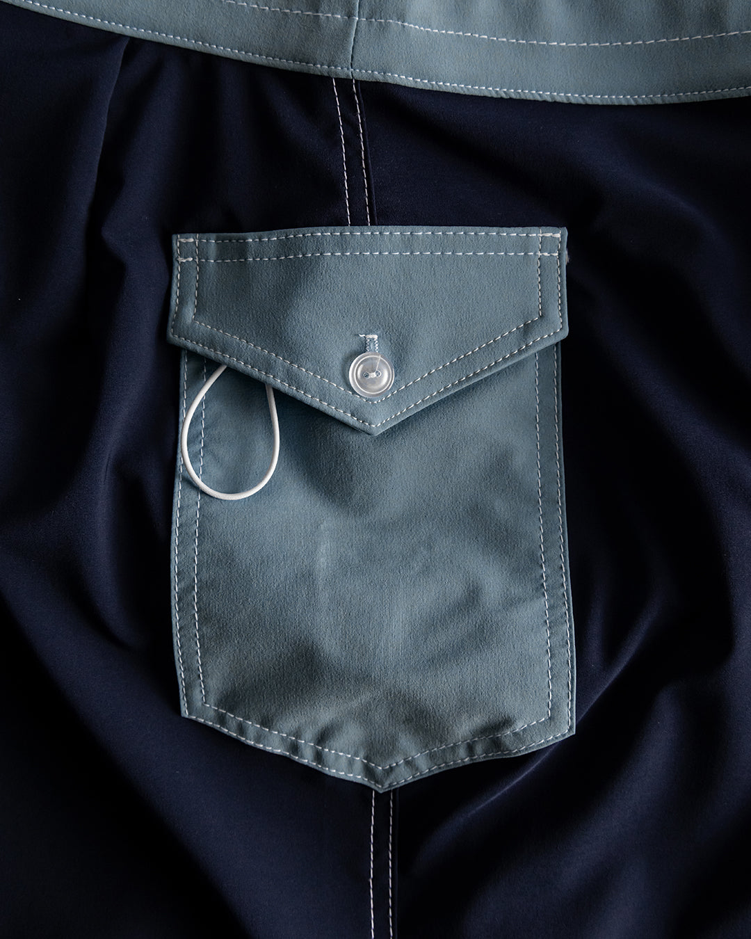 806 SurfStretch® Side Pocket Boardshorts - Navy/Federal Blue
