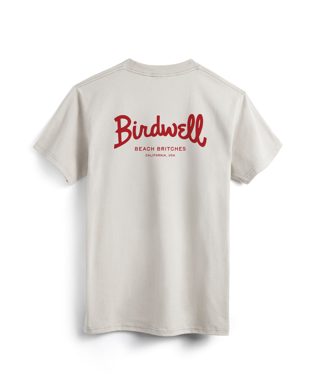 Script Pocket T-Shirt - Cement – Birdwell