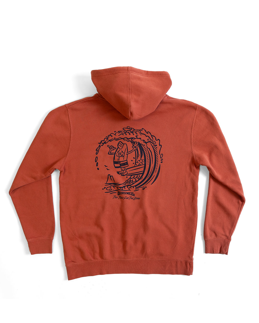 Bros Midweight Hoodie Paprika