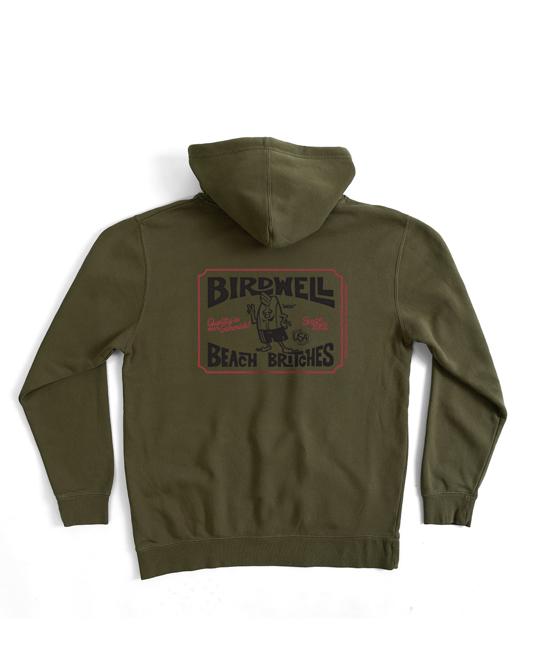 Hangtag Midweight Hoodie Army