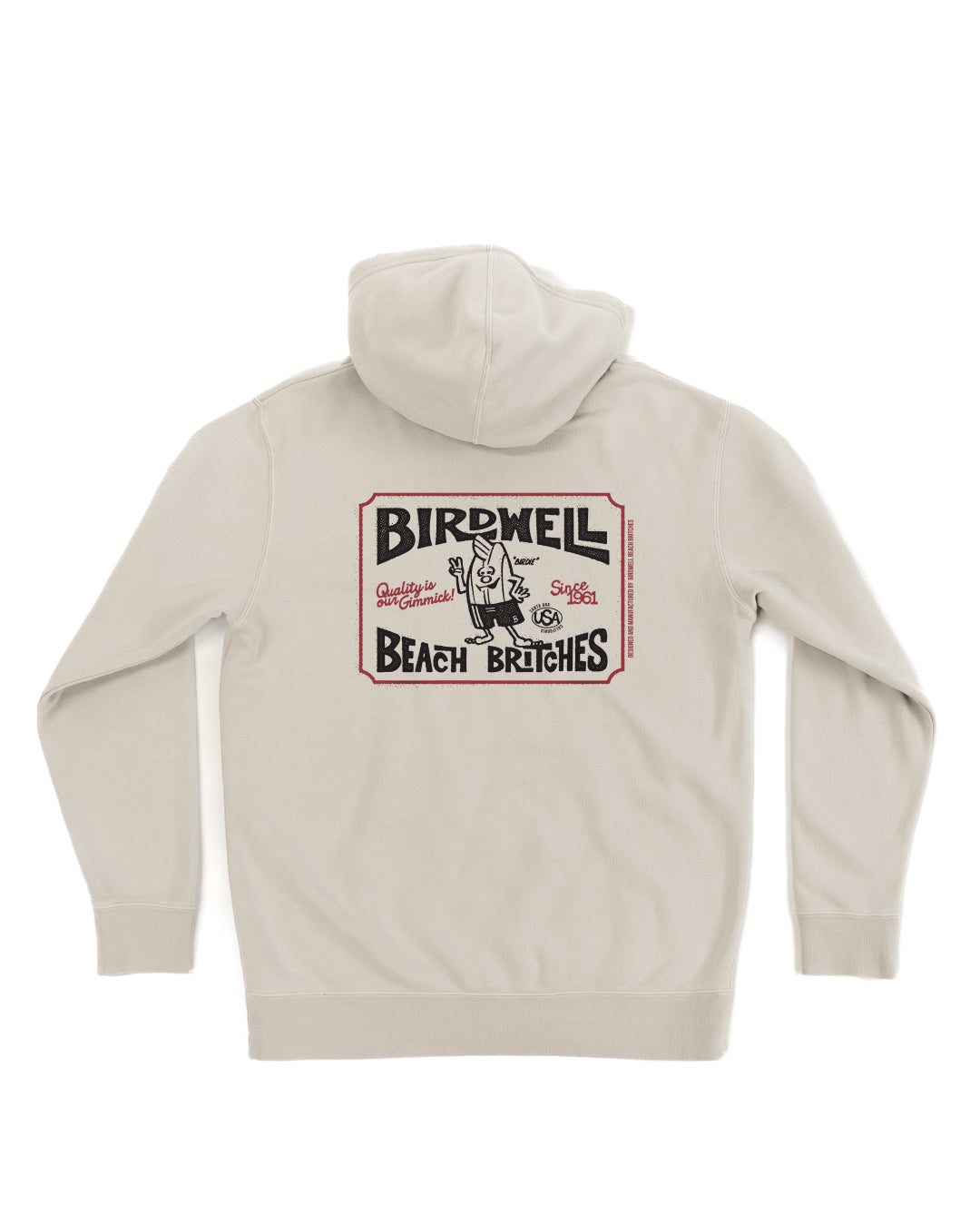 Hangtag Midweight Hoodie Bone