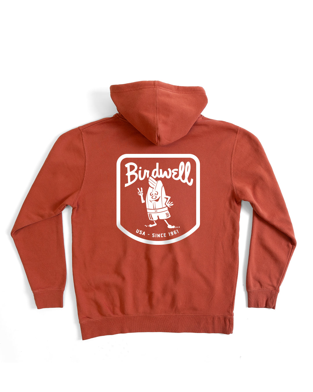 Herald Midweight Hoodie Paprika