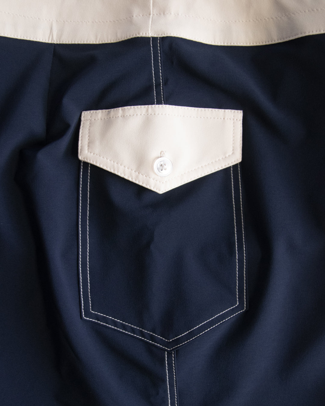 808 Mono Stripe Boardshorts – Navy/Bone | Birdwell