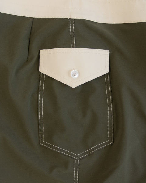 808 Mono Stripe - Army/Bone