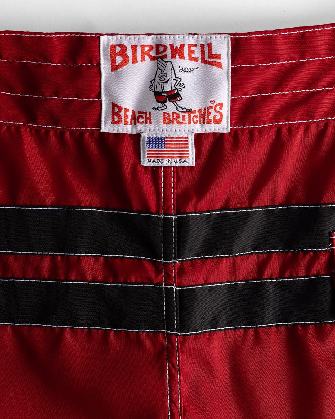 300 Comp Stripe - Red/Black – Birdwell