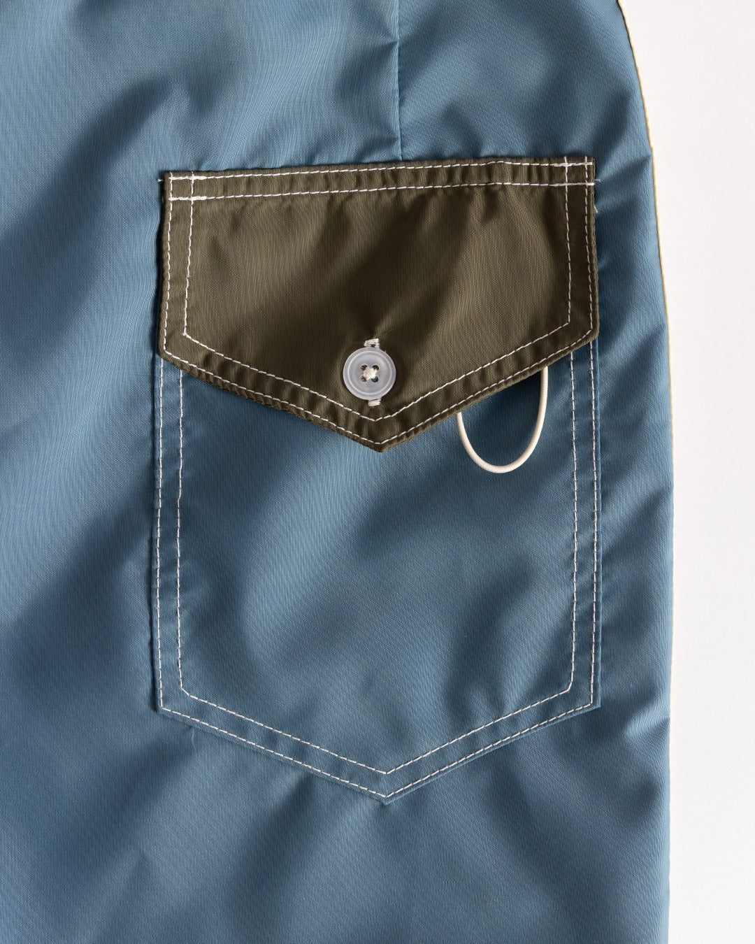 300 Legend Boardshorts - Federal Blue/Dark Olive/Bone – Birdwell