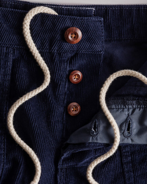 Classic Corduroy Shorts - Navy