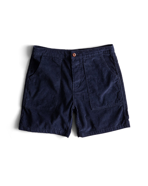 Classic Corduroy Shorts - Navy