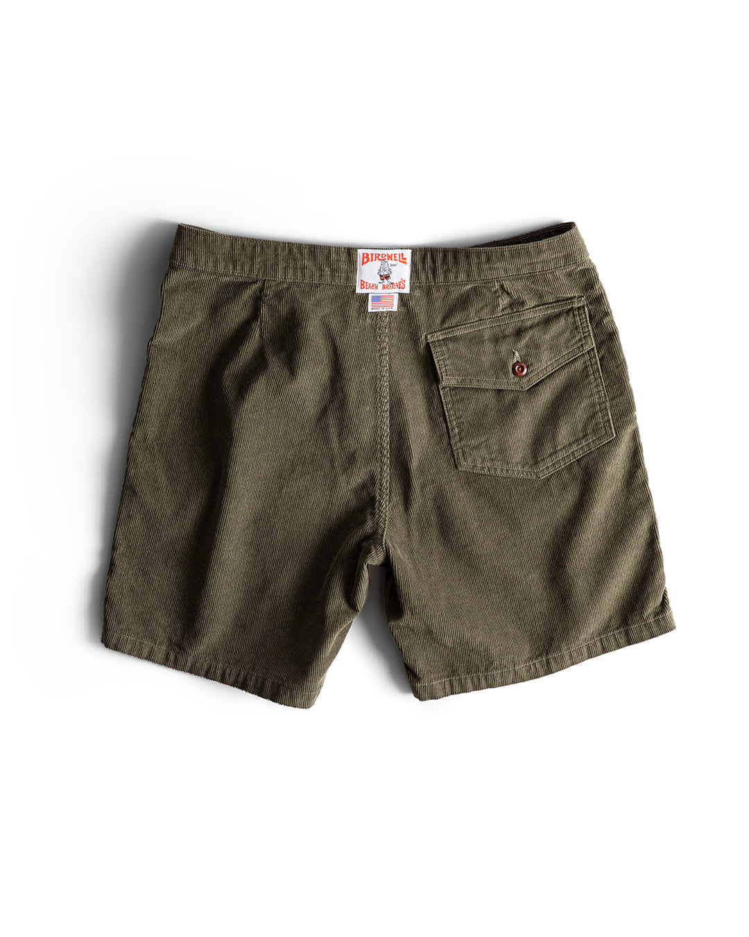 Classic Corduroy Shorts - Olive – Birdwell