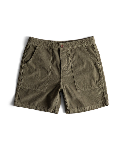 Classic Corduroy Shorts - Olive