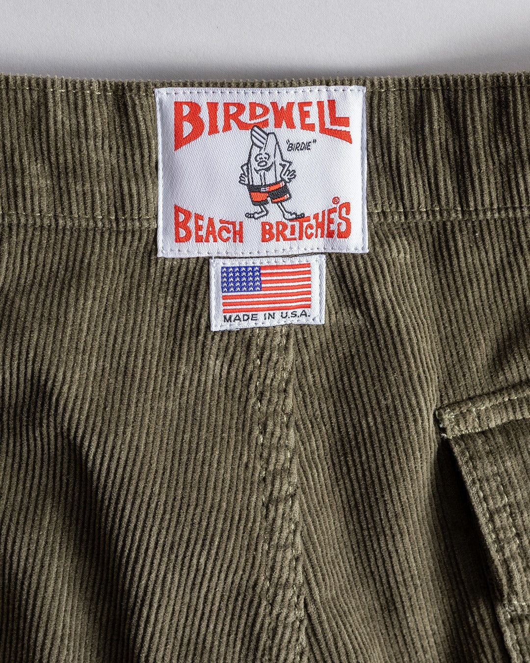 Classic Corduroy Shorts - Olive – Birdwell