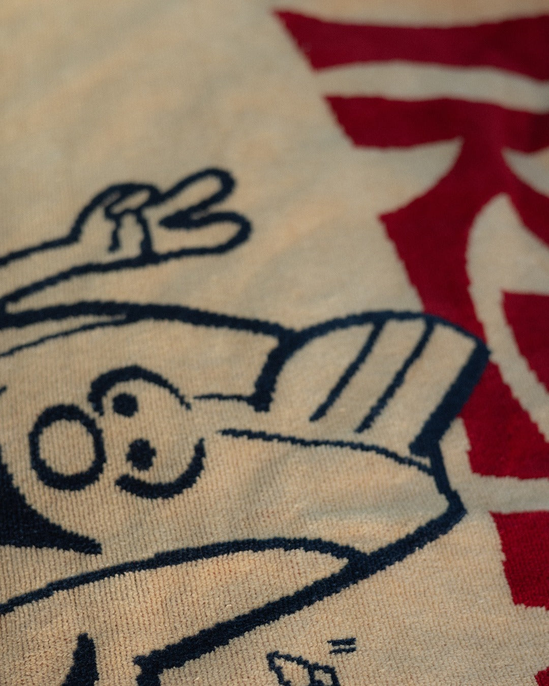 License Plate Beach Towel – Bone | Birdwell Beach Britches