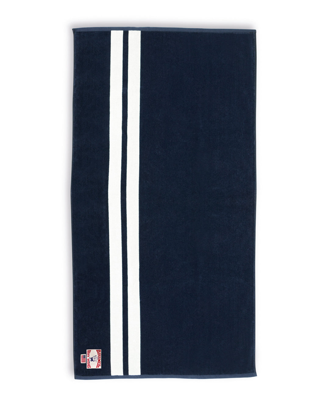 Comp Stripe Towel Navy White