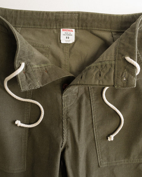 Classic Corduroy Pants - Dark Olive