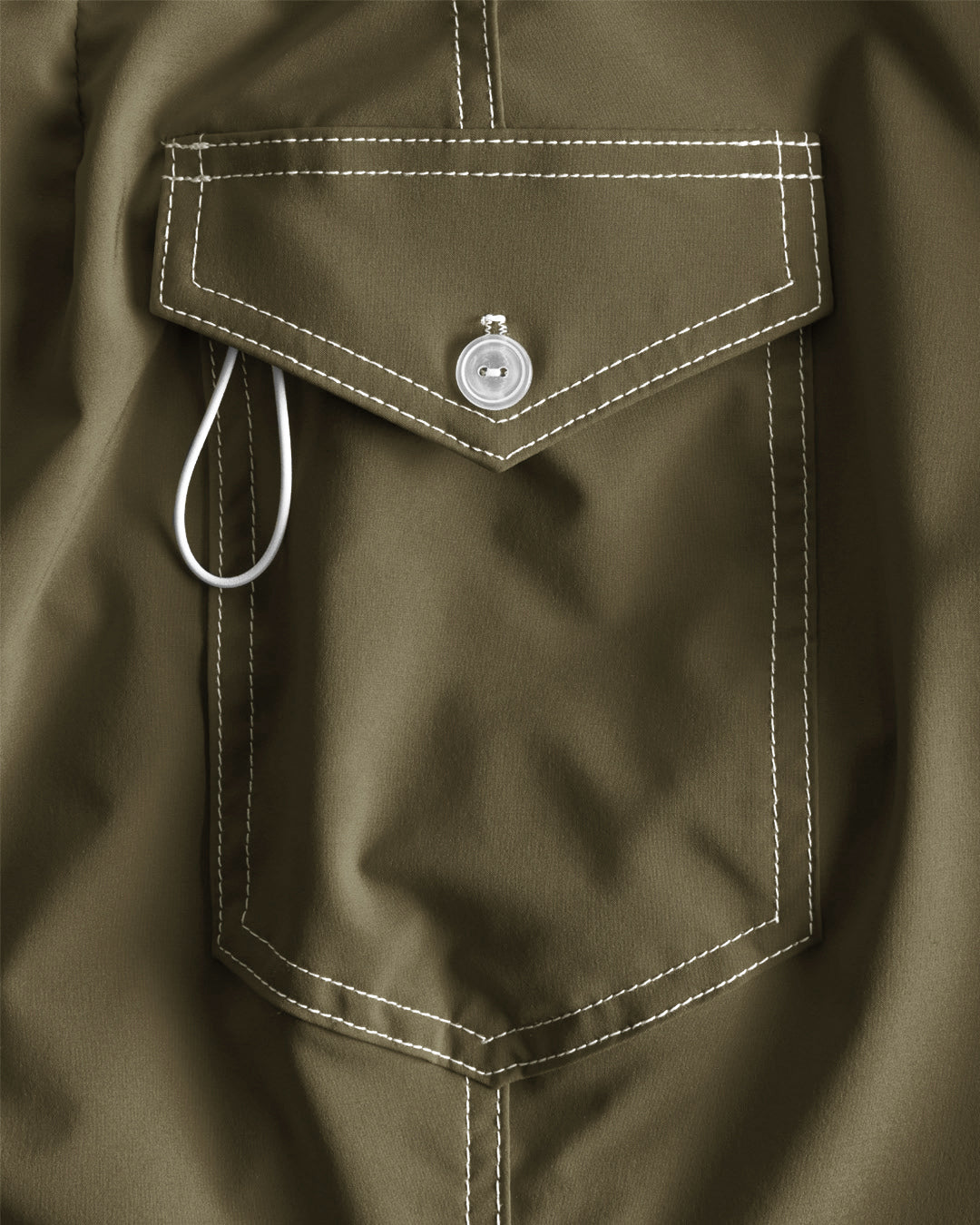 806 SurfStretch Side Pocket Boardshorts - Dark Olive – Birdwell