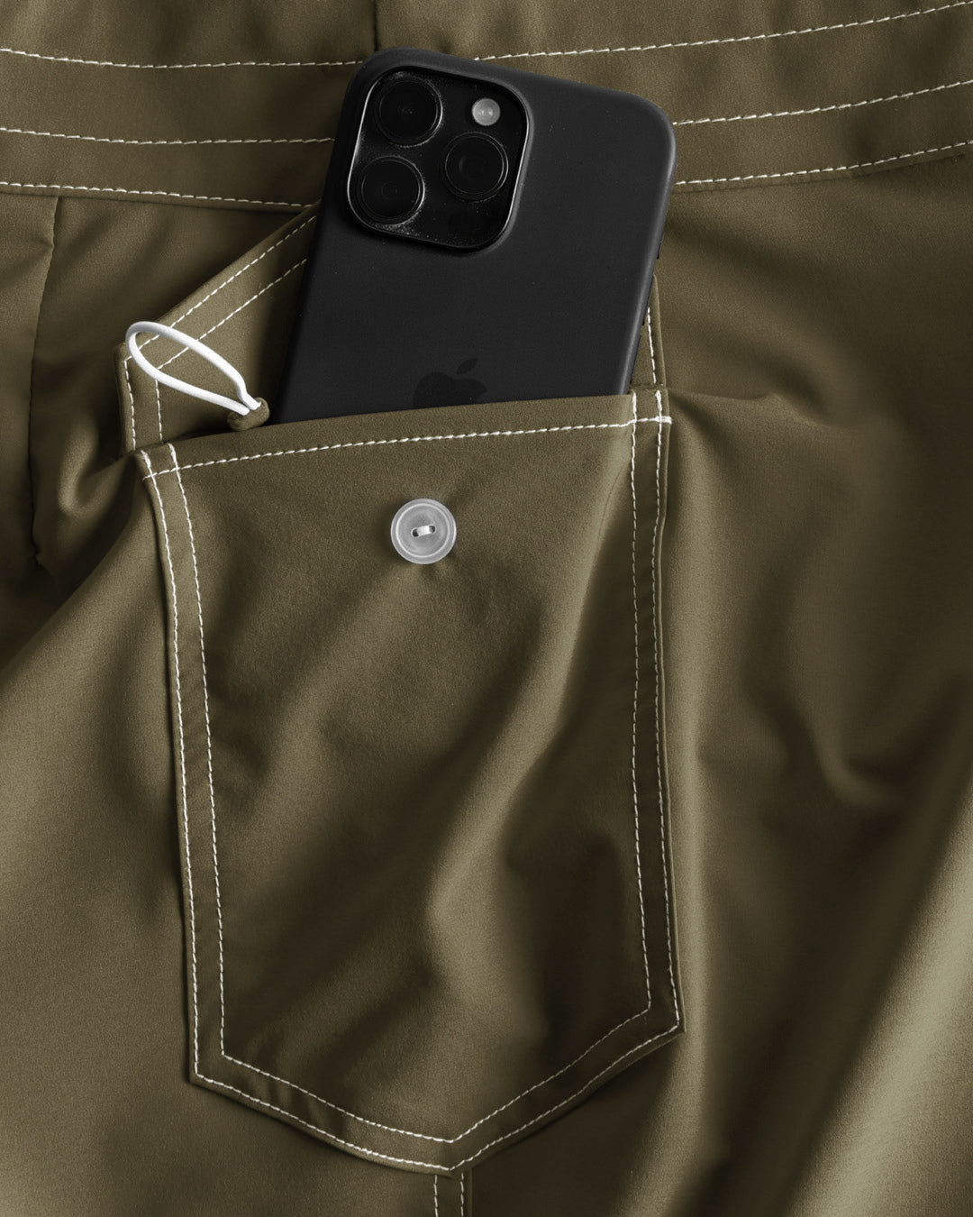 806 SurfStretch Side Pocket Boardshorts - Dark Olive – Birdwell