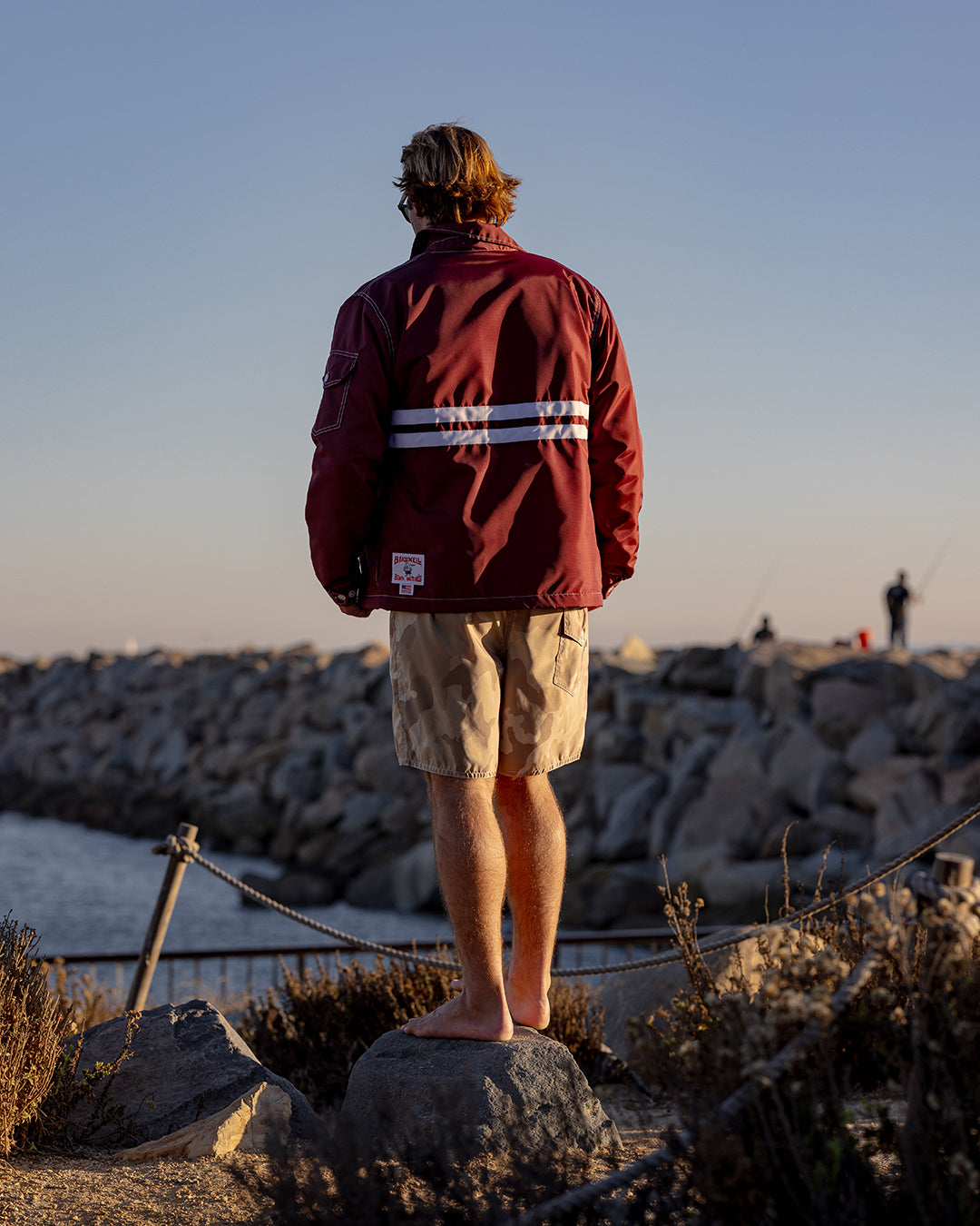 Comp Jacket 25 - Burgundy/White – Birdwell