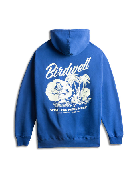 Back of Day Dreamin' Hoodie in Royal Blue