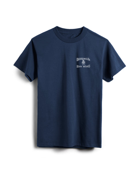 License Plate T-Shirt - Navy & Slate