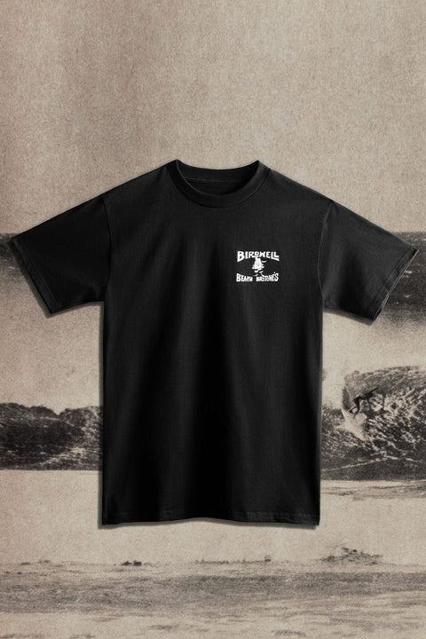 Front of License Plate Tee in Black