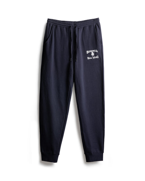Front of License Plate Sweatpant T-Shirt in Navy.