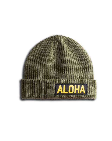 Watchcap_Aloha_Army_front
