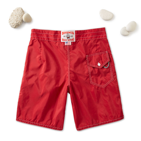 311 Limited-Edition Stone-Washed Board Shorts - Red