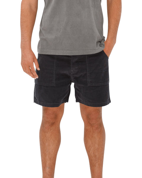 Classic Corduroy Shorts - Charcoal