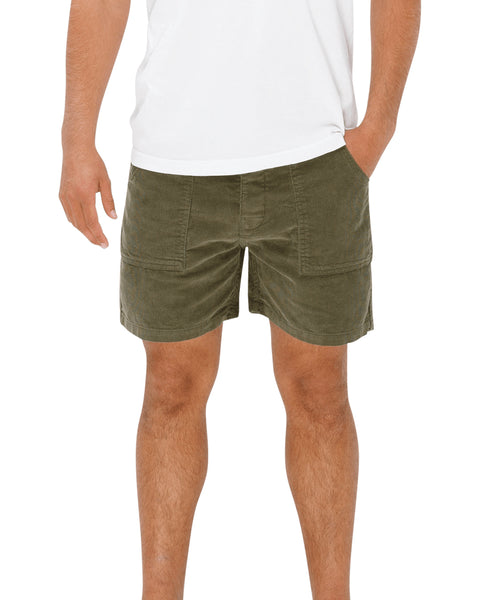 Classic Corduroy Shorts - Olive