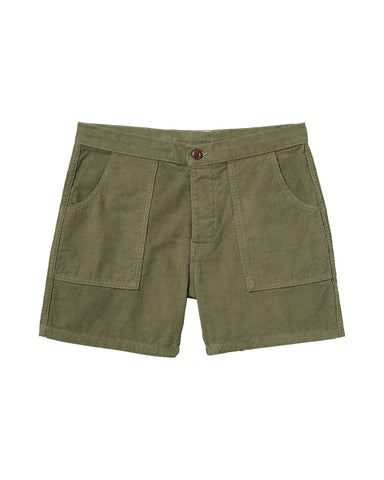 Classic Corduroy Shorts - Olive – Birdwell