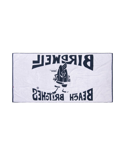 License Plate Towel - Navy