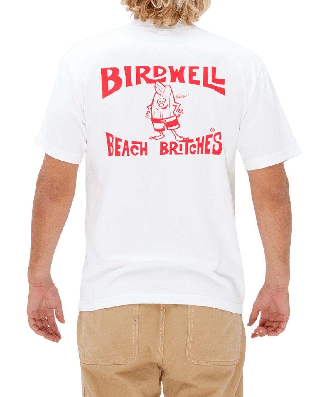 License Plate T-Shirt - White – Birdwell