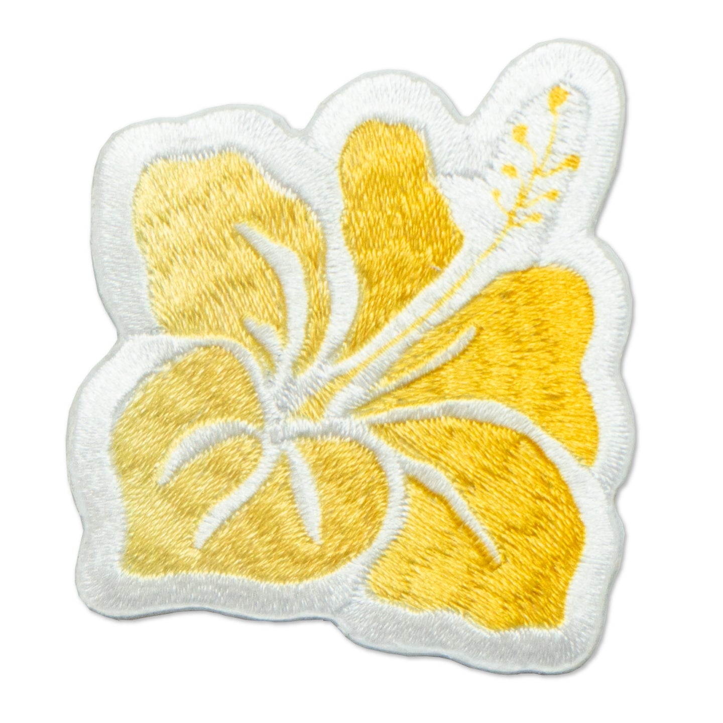 Yellow Hibiscus Patch Birdwell